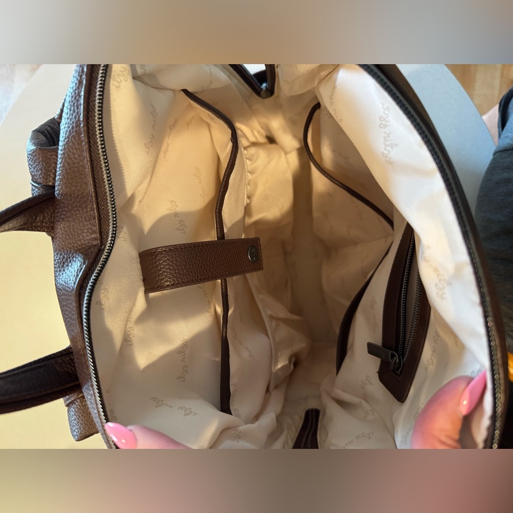 Itzy Ritzy Dark Brown Backpack - Picture 3 of 4